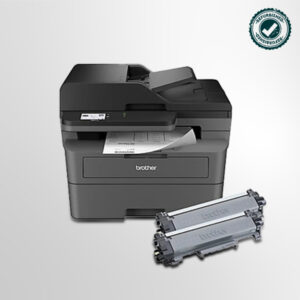 Refurbished Brother MFC-L2820DW XL Wireless Compact Monochrome All-in-One Laser Printer with up to 4,200 pages of toner included